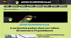 Desktop Screenshot of afcon.nl